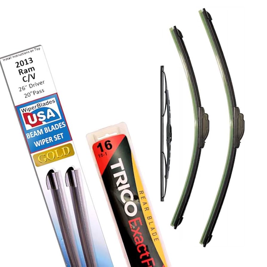 ★RAM WIRE/VISCA VISTA、Beautiful World★新品 Amazon.com: Beam Blade Wipers Replacement Set for 2013 Ram C